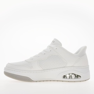 Buty męskie Skechers Slip-ins: Uno Court - Acacia - białe rozmiar 40