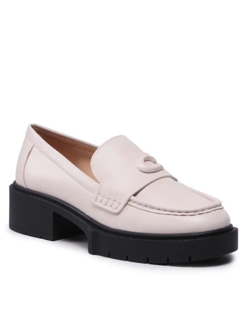Coach Loafersy Leah CB990 Beżowy Rozmiar 36.5