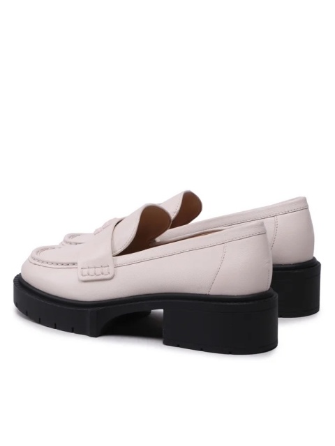 Coach Loafersy Leah CB990 Beżowy Rozmiar 36.5
