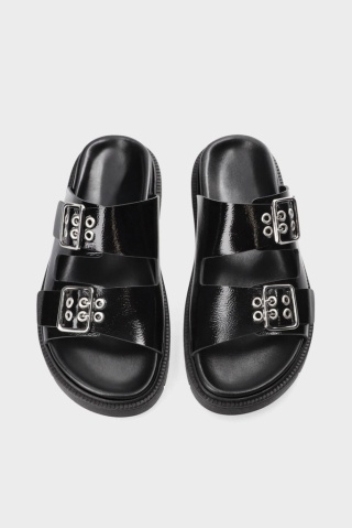 Copenhagen klapki CPH796 skóra czarna rozmiar 39