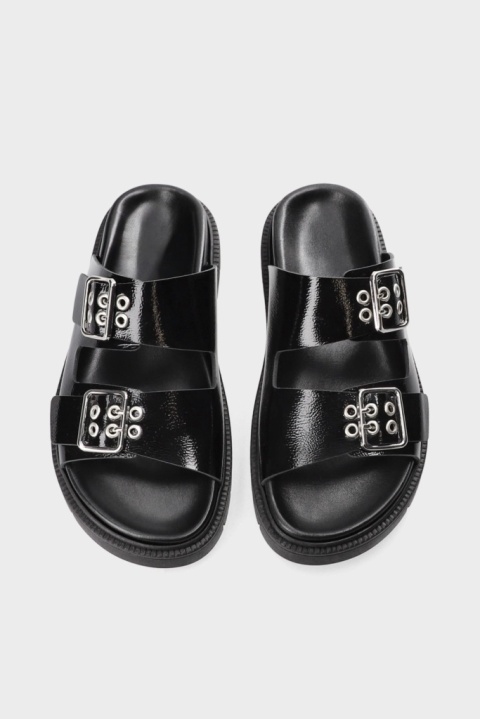 Copenhagen klapki CPH796 skóra czarna rozmiar 39