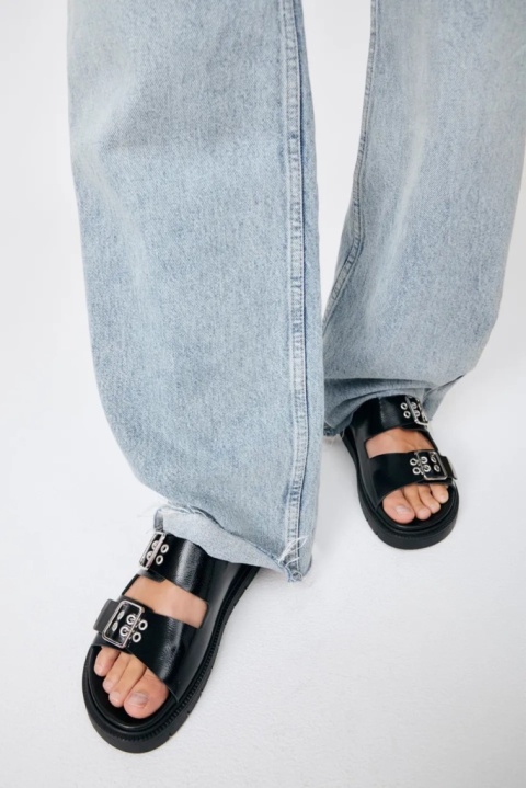 Copenhagen klapki CPH796 skóra czarna rozmiar 39