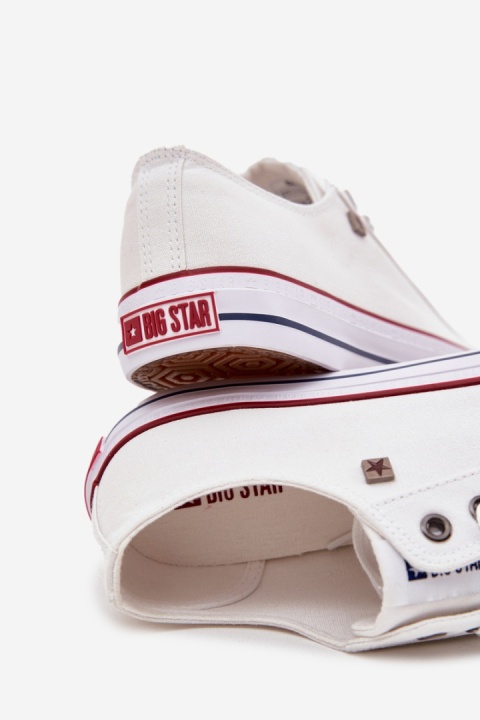 DZIECIĘCE KLASYCZNE TRAMPKI BIG STAR DD374160 BIAŁE ROZMIAR 32