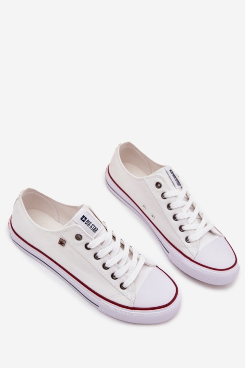 DZIECIĘCE KLASYCZNE TRAMPKI BIG STAR DD374160 BIAŁE ROZMIAR 32