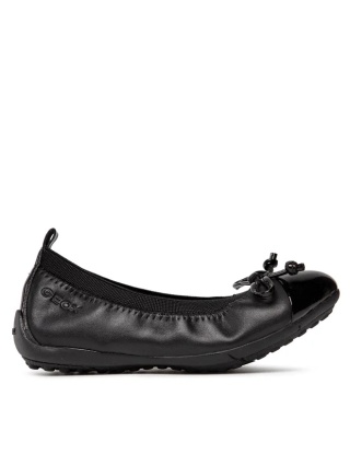 Geox Baleriny J Piuma Bal. F J11B0F 03902 C9999 1 Czarny Rozmiar 32