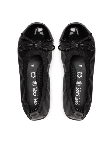 Geox Baleriny J Piuma Bal. F J11B0F 03902 C9999 1 Czarny Rozmiar 32
