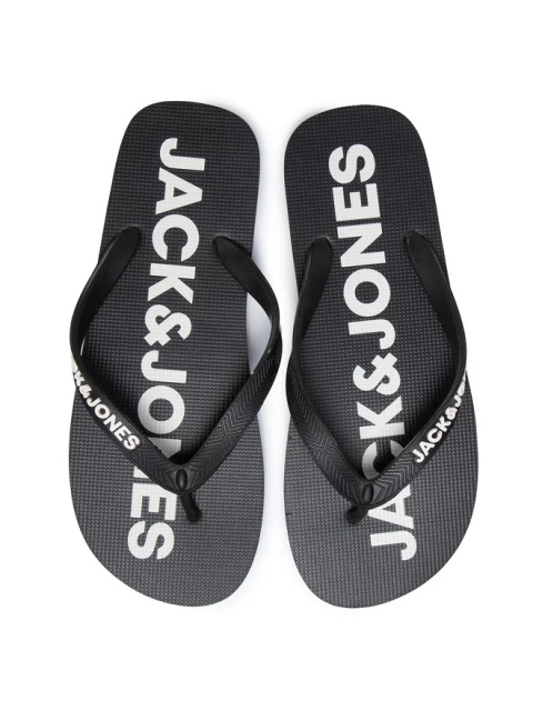 Jack & Jones Japonki Jfwlogo 12169407 Czarny Rozmiar 40/41