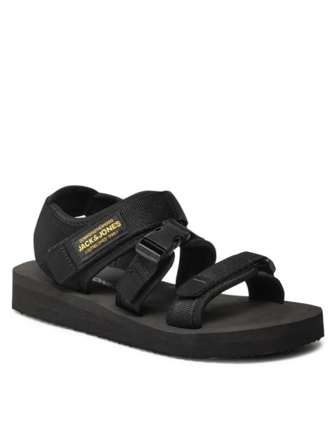 Jack & Jones Sandały Jfwjack Sandal 2.0 12203989 Czarny Rozmiar 45