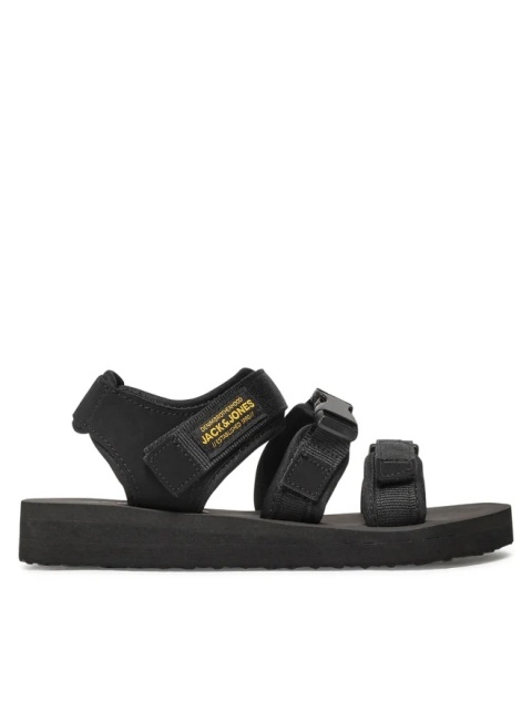 Jack & Jones Sandały Jfwjack Sandal 2.0 12203989 Czarny Rozmiar 45