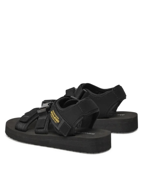 Jack & Jones Sandały Jfwjack Sandal 2.0 12203989 Czarny Rozmiar 45
