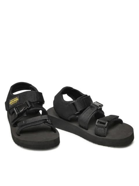 Jack & Jones Sandały Jfwjack Sandal 2.0 12203989 Czarny Rozmiar 45