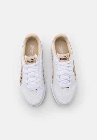 Puma CARINA STREET - Trampki - białe/granola/czarne Rozmiar 37