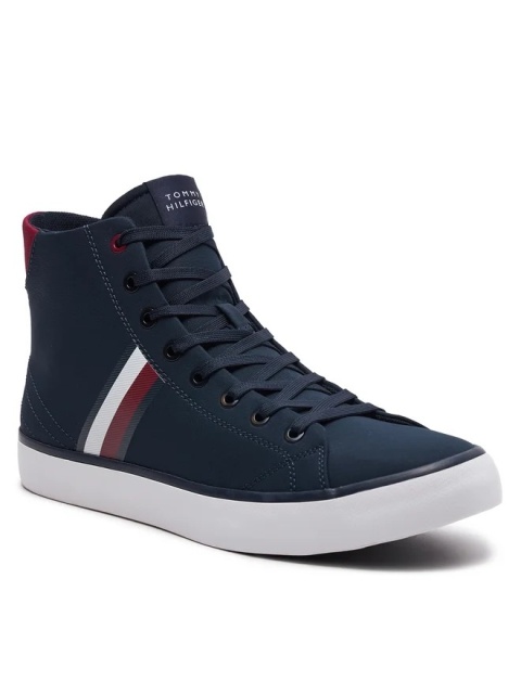 Tommy Hilfiger Sneakersy Th Hi Vulc Stripes Mesh Rozmiar 44