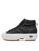 ADIDAS 40 2/3 BUTY DAMSKIE NIZZA TREK W GZ8857 CZARNE SNEAKERSY T1154