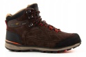 Buty męskie trekkingowe REGATTA SAMARIS SUEDE wodoodporne brązowe r. 41