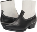 DKNY Women's Lukas-Cowboy Booties Combat kozaki Rozmiar 37 Skóra naturalna