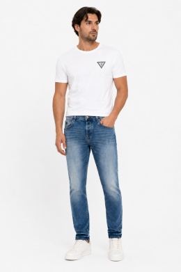 GUESS Dylan Low Rise Slim Tapered Jeans Męskie – Niebieskie Denim – W29/L32