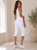 GUESS FENICE CAPRI Białe Jeansy Damskie rozmiar 24 (EU 38)