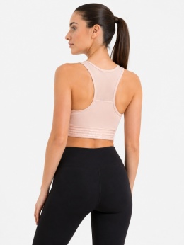 GUESS VEDA ACTIVE TOP – damski top sportowy z zamkiem rozmiar L