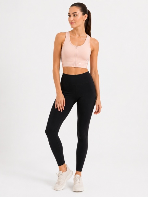 GUESS VEDA ACTIVE TOP – damski top sportowy z zamkiem rozmiar L