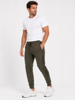 GUESS – spodnie dresowe jogger z logo rozmiar XXL