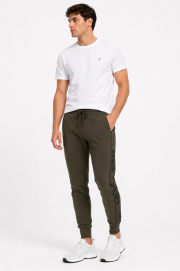 GUESS – spodnie dresowe jogger z logo rozmiar XXL