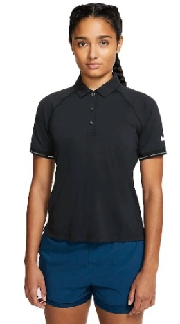 Koszulka polo Nike - Damska - Czarna - Tenisowa - BV1057-010 | S