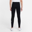 Legginsy Dziewczęce Nike Sportowe Dopasowane Bawełna DD6278-010 L 146-156