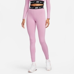 Nike Damskie legginsy z wysokim stanem Nike Sportswear Club - Fiolet M