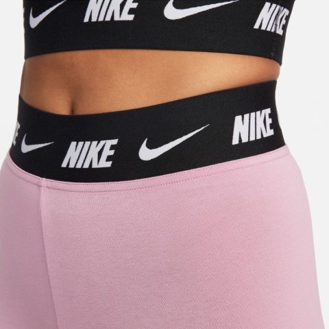 Nike Damskie legginsy z wysokim stanem Nike Sportswear Club - Fiolet M