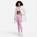 Nike Damskie legginsy z wysokim stanem Nike Sportswear Club - Fiolet M