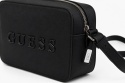 Powystawa GUESS Broderick Mini Camera Bag Czarna Torebka Damska Listonoszka Logo