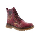 RIEKER 92810-35 Burgundy Print rozmiar 40 trapery