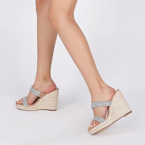 Steve Madden Sandały na koturnie rozmiar 41