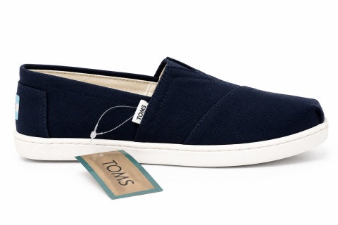 TOMS Alpargata Granatowe Wsuwane Espadryle Dziecięce – Rozmiar 32,5 (20 cm)