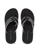 Tommy Hilfiger Japonki Im Mono Hilfiger Beach Sandal FM0FM04862 Czarny rozmiar 43