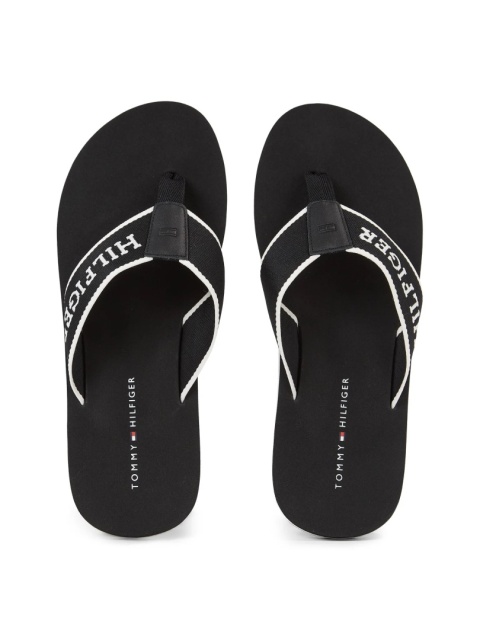 Tommy Hilfiger Japonki Im Mono Hilfiger Beach Sandal FM0FM04862 Czarny rozmiar 43