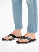 Tommy Hilfiger Japonki Im Mono Hilfiger Beach Sandal FM0FM04862 Czarny rozmiar 43