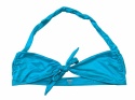 GUESS Beach – Góra od stroju kąpielowego Bralette z wiązaniem – Turkusowa – Rozmiar M