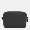 GUESS CZARNA KLASYCZNA TOREBKA Z LOGO I REGULOWANYM PASKIEM 12x6,5x20