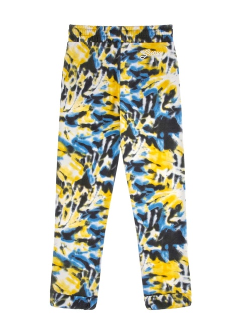 GUESS Kids Active Pants – kolorowe spodnie dresowe z nadrukiem, rozm. 14 lat
