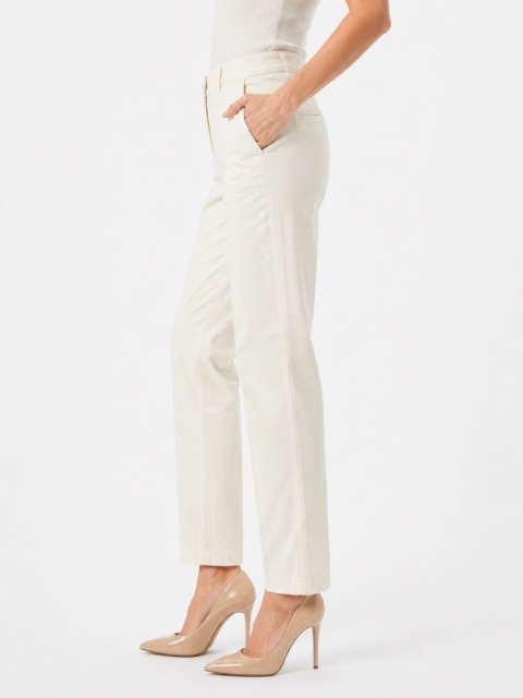 GUESS Spodnie Damskie Straight Leg Zoe rozmiar L