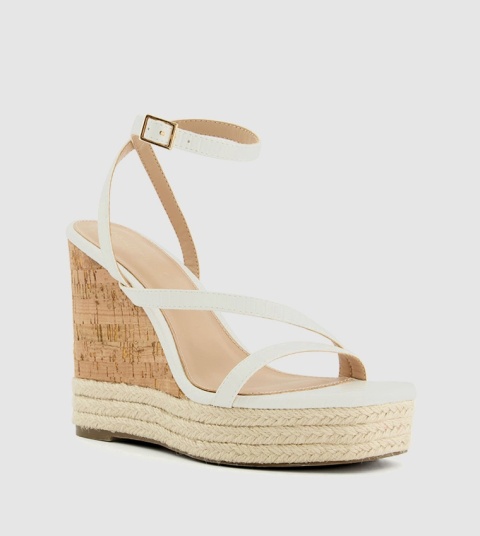 Head Over Heels Sandały na koturnie KAYLIN z paskiem wokół kostki rozmiar 36