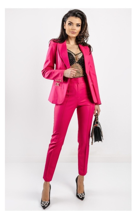 MARYNARKA MARCIANO GUESS TALIOWANA FUKSJA rozmiar 42