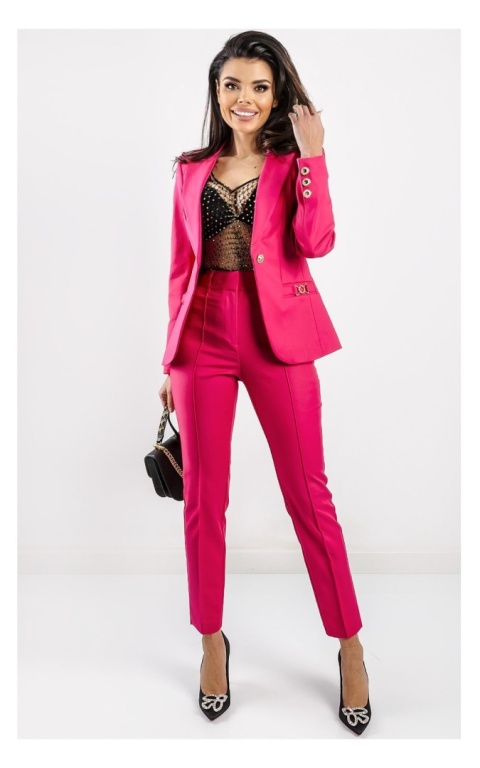 MARYNARKA MARCIANO GUESS TALIOWANA FUKSJA rozmiar 42