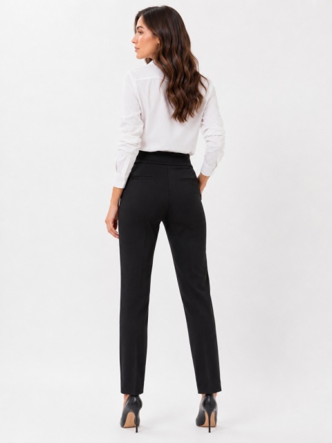 Marciano by GUESS Sally Pant New Eleganckie Spodnie Damskie Czarne – Rozmiar EU 40