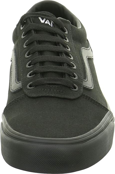 Vans Mężczyźni Ward Canvas Buty Sportowe, Czarny Rozmiar 40,5