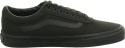 Vans Mężczyźni Ward Canvas Buty Sportowe, Czarny Rozmiar 40,5