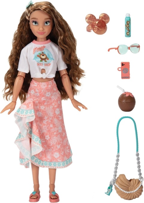 DISNEY ILY 4EVER MODNA LALKA 30 CM Z MOTYWEM VAIANA + AKC. UROCZY PREZENT