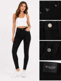 GUESS Boston Jeans DamskieCzarne Skinny Stretch rozmiar. 29